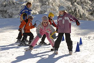Wintersport am Ochsenkopf im Fichtelgebirge